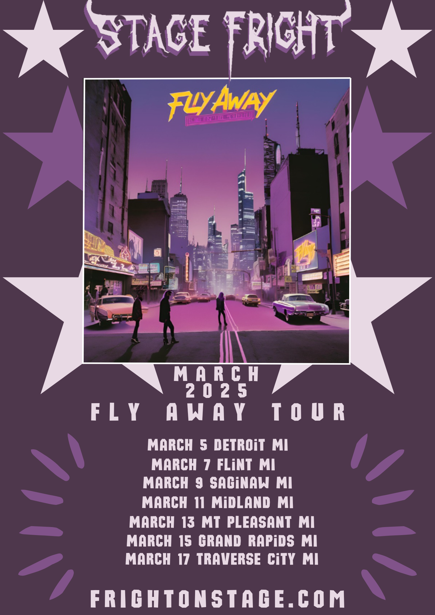 purple poster
